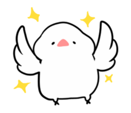 cute buncho life (english) sticker #7502238