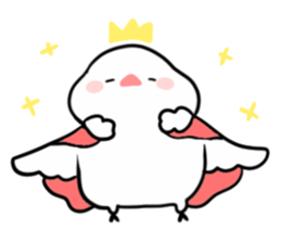 cute buncho life (english) sticker #7502259