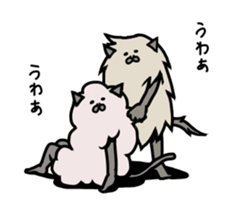 Fairy kitten "Moja & Mofa" sticker #7502285