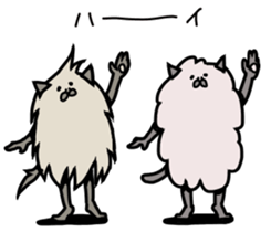 Fairy kitten "Moja & Mofa" sticker #7502290