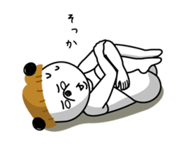 mashroom panda sticker #7502944