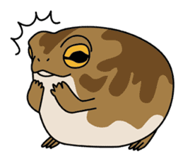 Tortoises, frogs, chameleons, etc. sticker #7503137