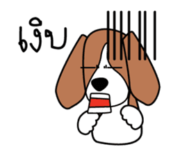 Cooper The Beagle Dog TH sticker #7503589