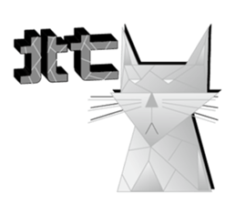 Cheap cat and Silly Dog sticker #7503983