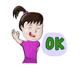 young boys and young girls sulky sticker #7504178