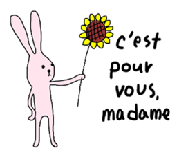French Girl, Marguerite sticker #7504429