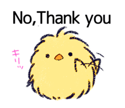 Howahowa chick and together sticker #7504441