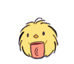 Howahowa chick and together sticker #7504453