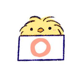 Howahowa chick and together sticker #7504457