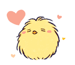 Howahowa chick and together sticker #7504468