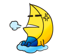 Moon moon sticker #7504958