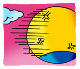 Moon moon sticker #7504981