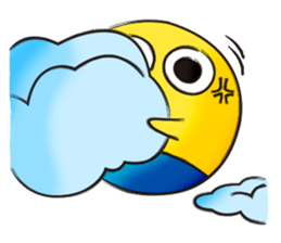 Moon moon sticker #7504987