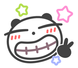 DekaGAO Chin's PANDA & HAPPY LIFE 5 sticker #7505076