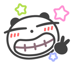 DekaGAO Chin's PANDA & HAPPY LIFE 5 sticker #7505076