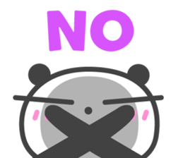 DekaGAO Chin's PANDA & HAPPY LIFE 5 sticker #7505080