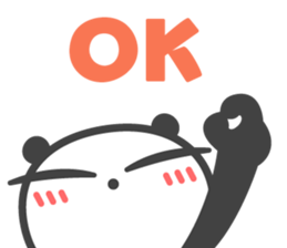 DekaGAO Chin's PANDA & HAPPY LIFE 5 sticker #7505081