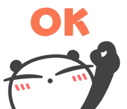 DekaGAO Chin's PANDA & HAPPY LIFE 5 sticker #7505081