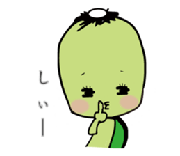 Love pursed lips Kappa 2 sticker #7505609