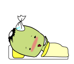 Love pursed lips Kappa 2 sticker #7505625