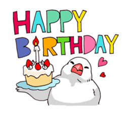 Birds live at their own pace .(event) sticker #7506276