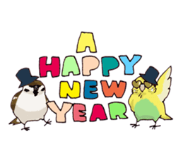 Birds live at their own pace .(event) sticker #7506280