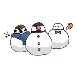 Birds live at their own pace .(event) sticker #7506281