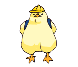 Birds live at their own pace .(event) sticker #7506289