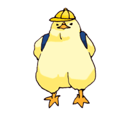 Birds live at their own pace .(event) sticker #7506289