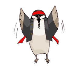 Birds live at their own pace .(event) sticker #7506307