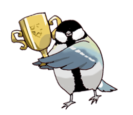 Birds live at their own pace .(event) sticker #7506308