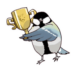 Birds live at their own pace .(event) sticker #7506308