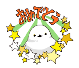 Birds live at their own pace .(event) sticker #7506309