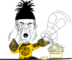 A Pineapple-01 sticker #7506459