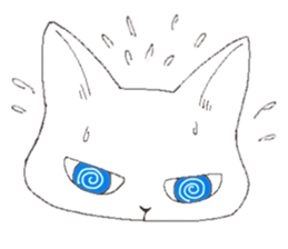 tsundere  good-looking man cat sticker #7506705