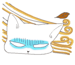 tsundere  good-looking man cat sticker #7506706