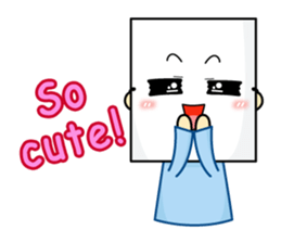 Paper mask I do not show sticker #7506916