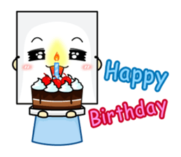 Paper mask I do not show sticker #7506951