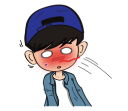 Happiness B sticker #7507195