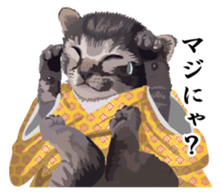 Vicious deputy official of a cat sticker #7507259