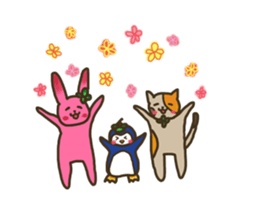 Yotuba Animal sticker #7507393