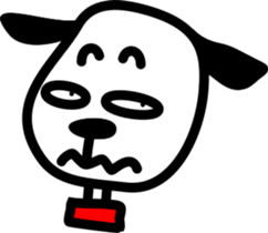 Kanako's dogs sticker #7507979