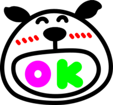 Kanako's dogs sticker #7507984