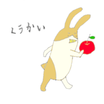 hachiware rabits ver.1 sticker #7508121