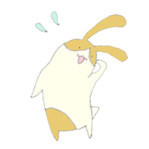 hachiware rabits ver.1 sticker #7508125