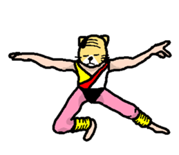 Company employee Cat sticker #7508364