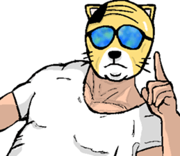 Company employee Cat sticker #7508375