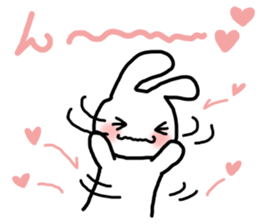 I love you Rabbit 2 sticker #7508597