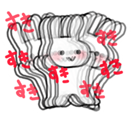 I love you Rabbit 2 sticker #7508600