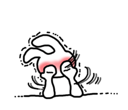 I love you Rabbit 2 sticker #7508612